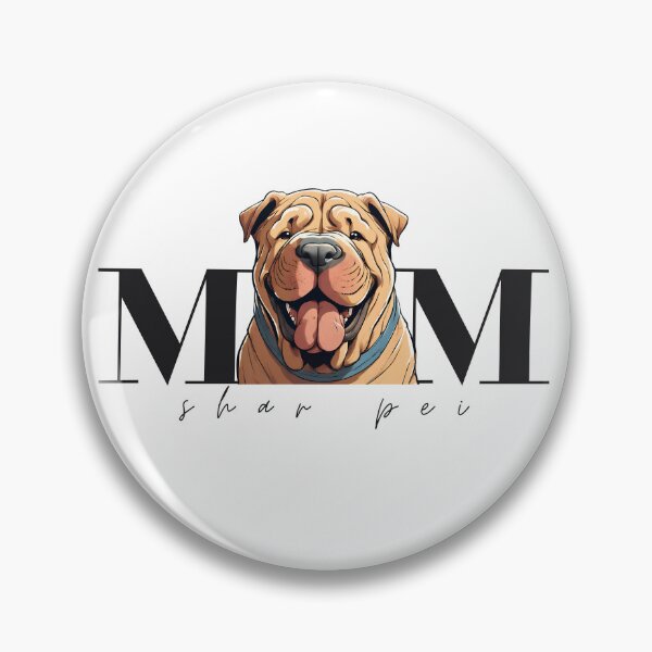Item preview, Dog Mom SHARPEI designed and sold by GoodyPaws.