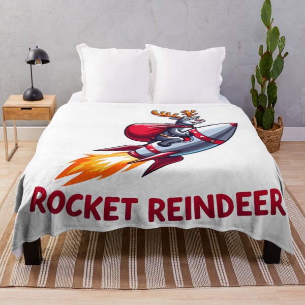 Item preview, Rocket Reindeer - A Space Adventure designed and sold by STICKERSPRITZ.