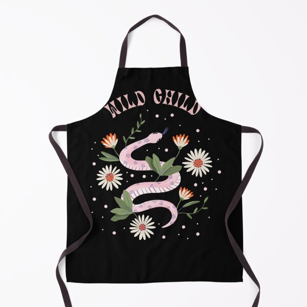 Item preview, Wild child | floral and snake designed and sold by SaltandSoot.
