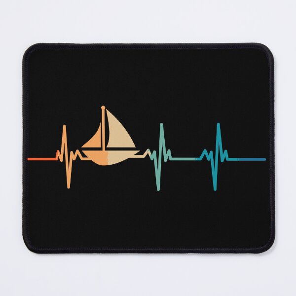Item preview, Retro sail maker heartbeat  designed and sold by LU NA.