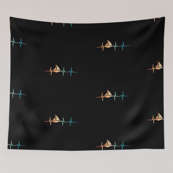 Item preview, Retro sail maker heartbeat  designed and sold by LU NA.