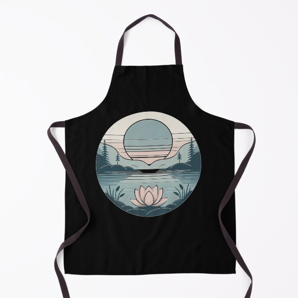 Item preview, Dawn Serenity: Pastel Lake with Lotus designed and sold by ChromaticBlend.