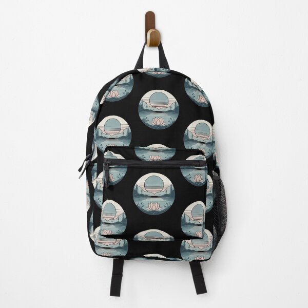 Item preview, Dawn Serenity: Pastel Lake with Lotus designed and sold by ChromaticBlend.