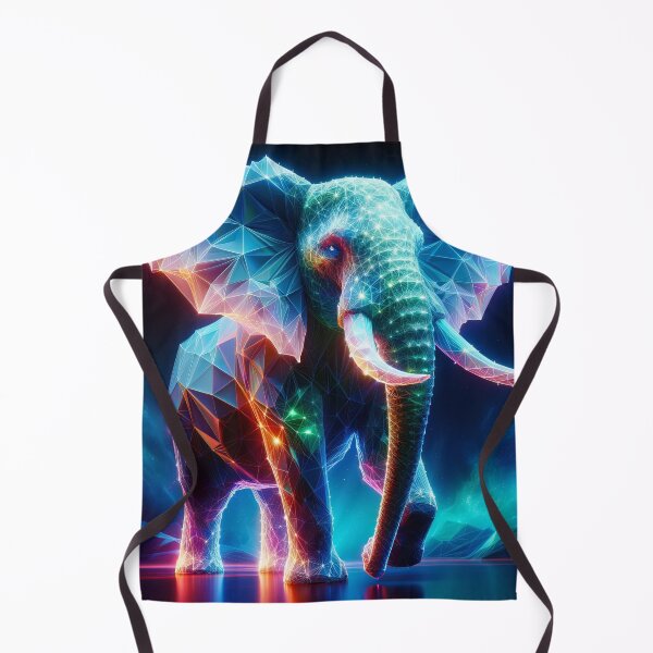 Item preview, Luminous Geometric Elephant Nebula designed and sold by Nick Seidel.