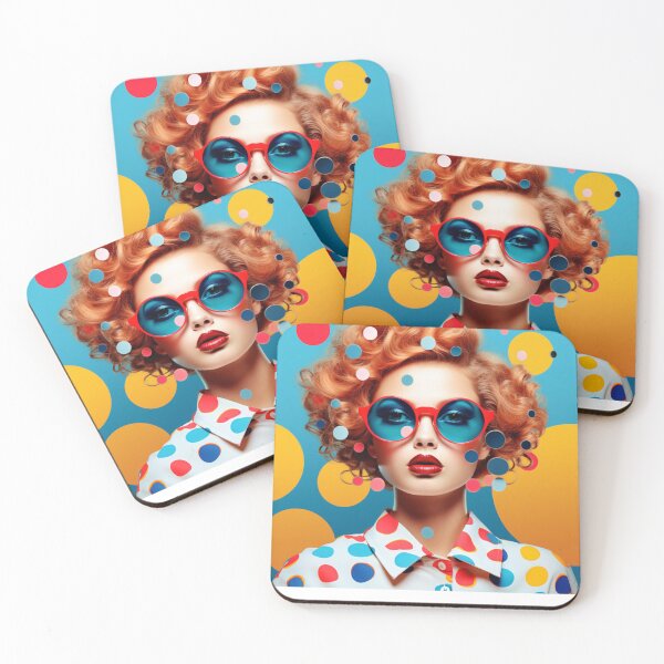 Item preview, photo style illustrations or famous pop art elements like dots, bold colors, and playful designs. designed and sold by ishopping ★★★★★.
