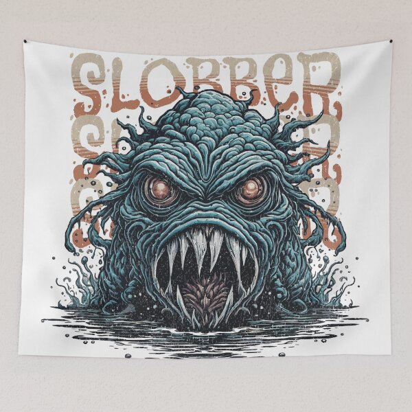 Item preview, Funny Slobber Monster designed and sold by CyberWindow.