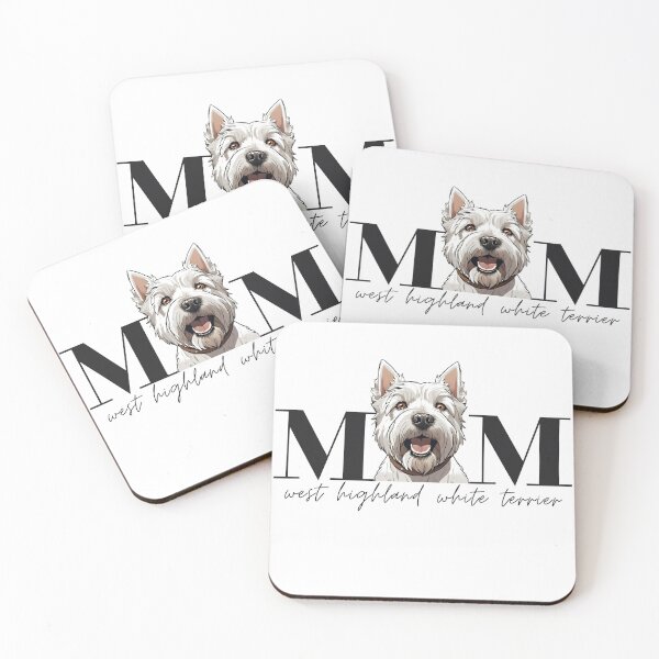 Artikelvorschau, Hundemama WEST HIGHLAND WHITE TERRIER entworfen und verkauft von GoodyPaws.
