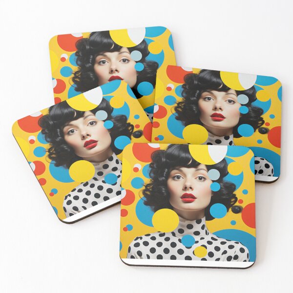 Item preview, photo style illustrations or famous pop art elements like dots, bold colors, and playful designs. designed and sold by ishopping ★★★★★.