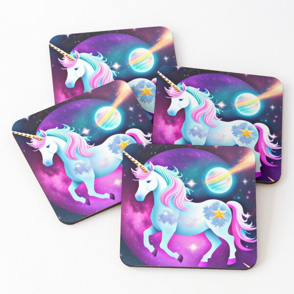 Item preview, Unicorns in space designed and sold by Flowerslaps.