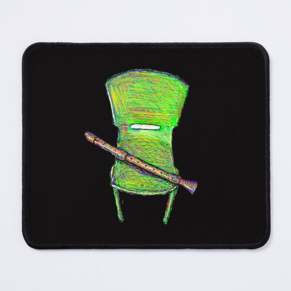 Item preview, Recorder on a green chair designed and sold by SHARON NAKAR.
