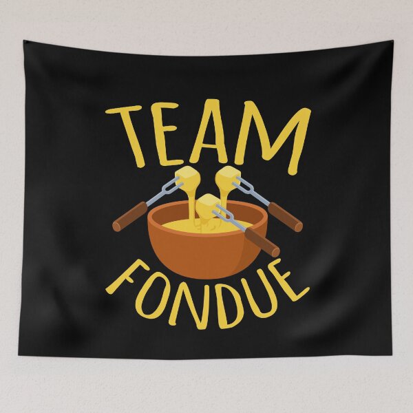 Item preview, Team Fondue Cheese Fondue Christmas designed and sold by MooonTees.