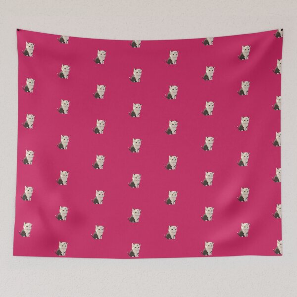 Item preview,  A shy and cute cat│pink│人見知りな子猫 designed and sold by WshopTy.