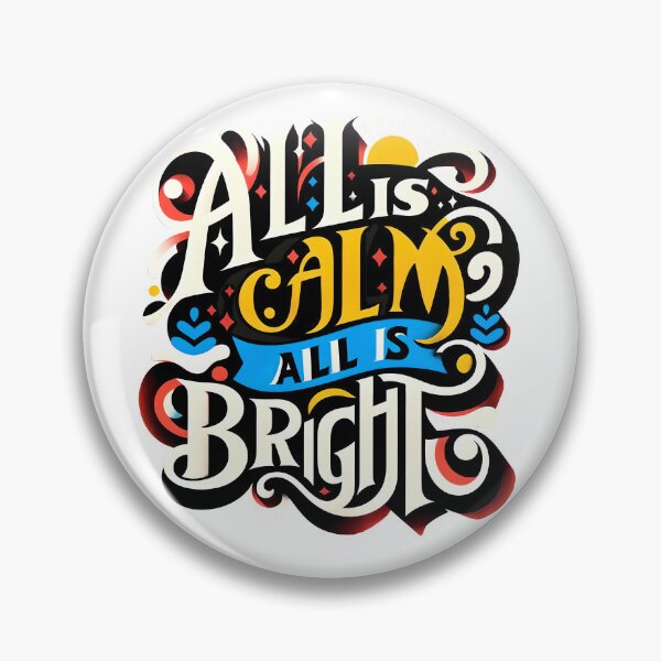 Item preview, All is calm all is bright designed and sold by maxmaj.