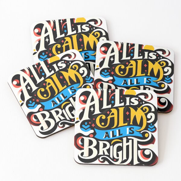 Item preview, All is calm all is bright designed and sold by maxmaj.