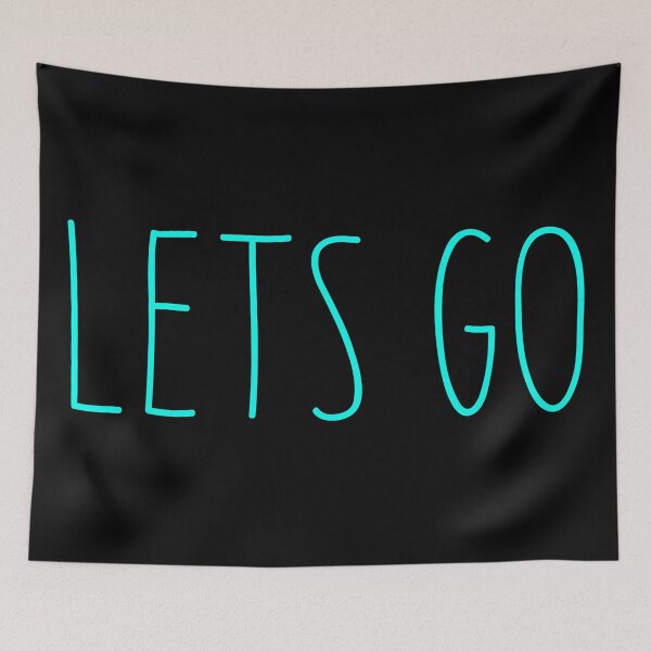 Item preview, Trending Slogan Lets Go Light Blue designed and sold by NeavesPhoto.