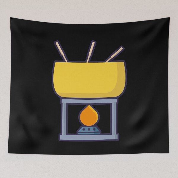 Item preview, Fondue Pot Cheese Fondue Christmas designed and sold by MooonTees.