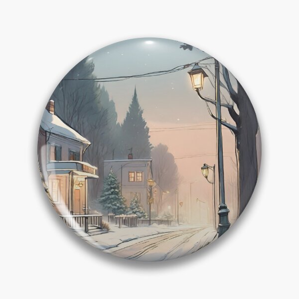 Item preview, Street in Winter Series 01 designed and sold by indarkestroom.