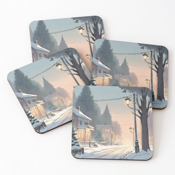 Item preview, Street in Winter Series 01 designed and sold by indarkestroom.