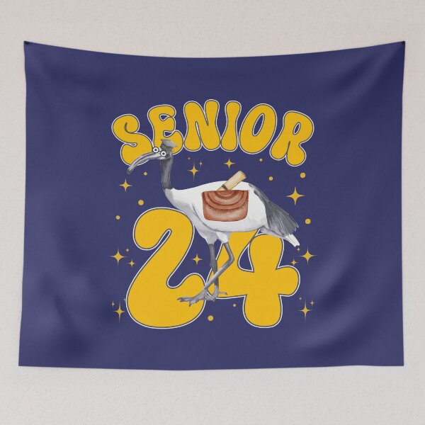 Item preview, Funny Australian White Bin Chicken Ibis Bird Animal Lover Senior 2024 Class Of 2024 Graduation Party Back to School designed and sold by LittleZea.