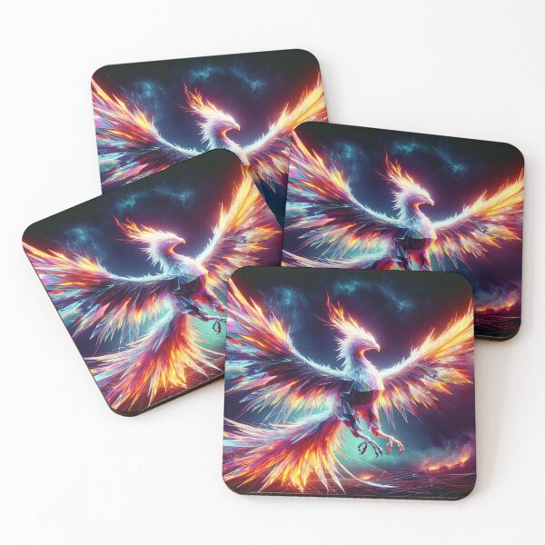 Item preview, Eternal Blaze of the Polygonal Phoenix designed and sold by Nick Seidel.