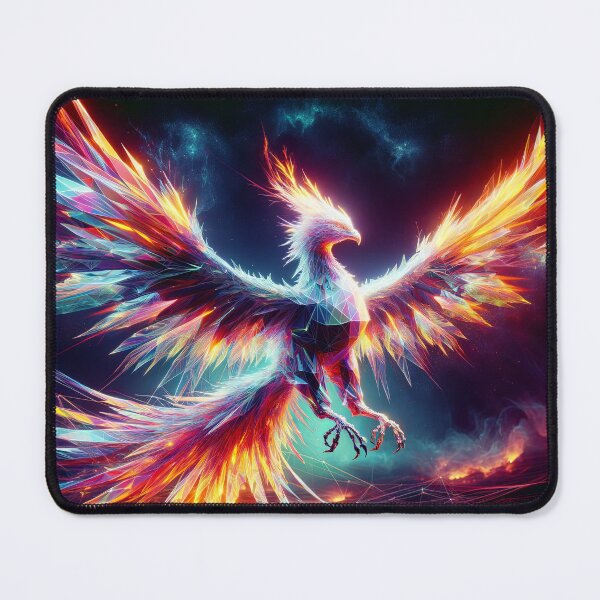 Item preview, Eternal Blaze of the Polygonal Phoenix designed and sold by Nick Seidel.
