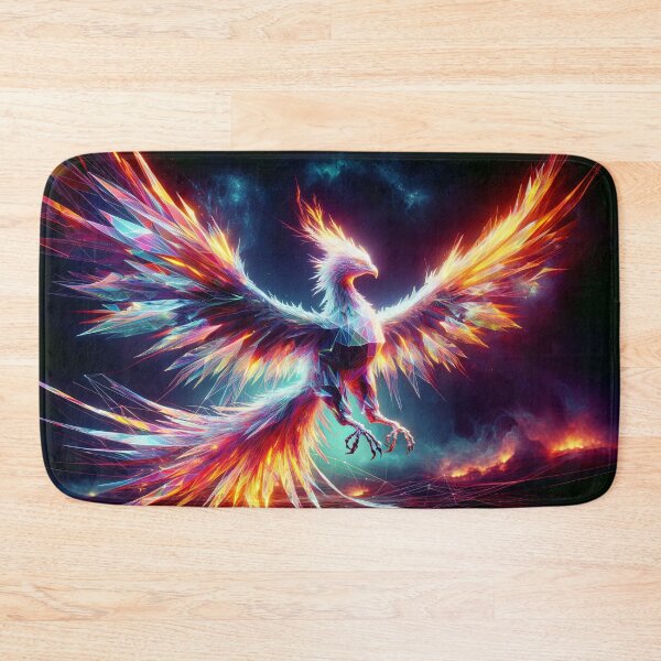 Item preview, Eternal Blaze of the Polygonal Phoenix designed and sold by Nick Seidel.