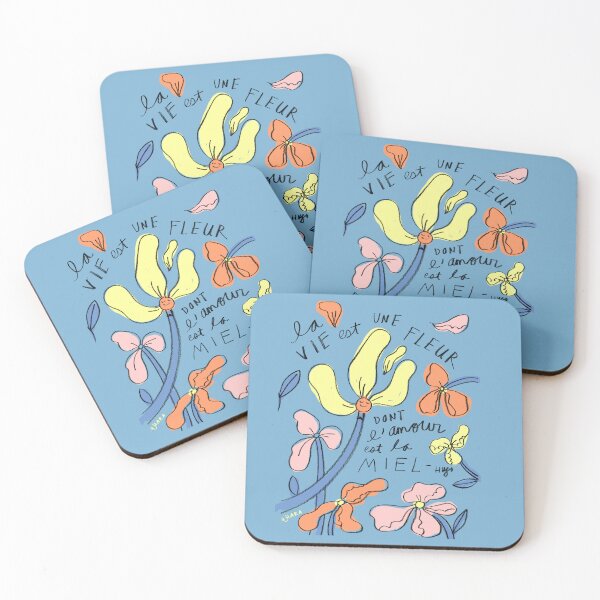 Item preview, Life is a Flower - Blue designed and sold by OharaHale.