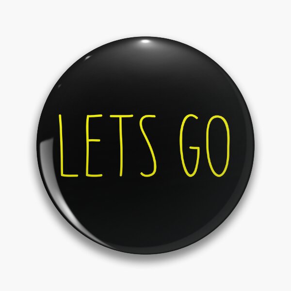 Item preview, Trending Slogan Lets Go In Yellow designed and sold by NeavesPhoto.