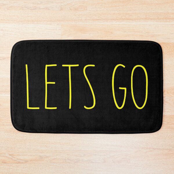 Item preview, Trending Slogan Lets Go In Yellow designed and sold by NeavesPhoto.