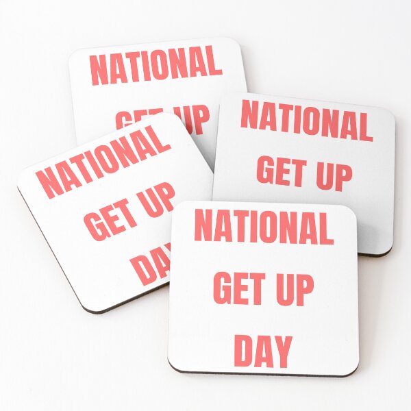 Item preview, National Get Up Day designed and sold by Simo0455.