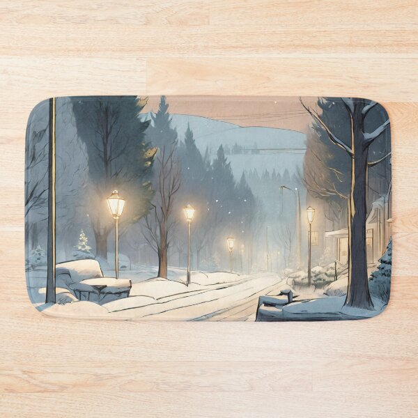 Item preview, Street in Winter Series 02 designed and sold by indarkestroom.