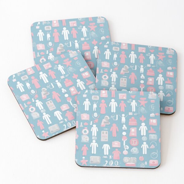 Item preview, Symbolic Harmony: Pictogram Seamless Patterns designed and sold by PatternXS.