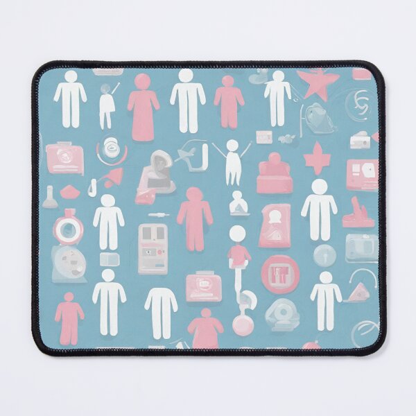 Item preview, Symbolic Harmony: Pictogram Seamless Patterns designed and sold by PatternXS.