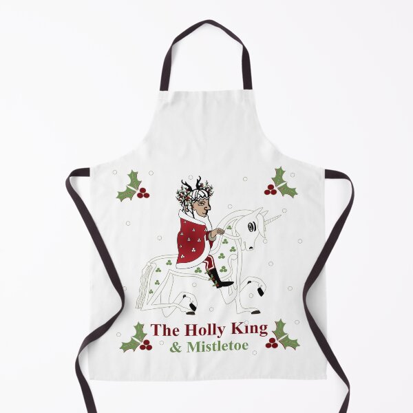 Item preview, The Holly King and his steed Mistletoe. designed and sold by Motes of the Gleam.