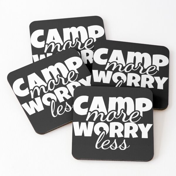 Item preview, Camp More Worry Less designed and sold by MDSDesigns.
