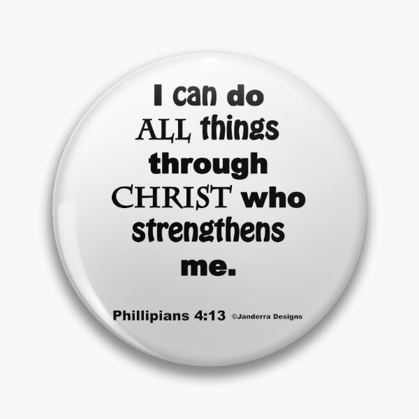 Item preview, I can do all things through christ who strengthens me designed and sold by JanderraDesigns.