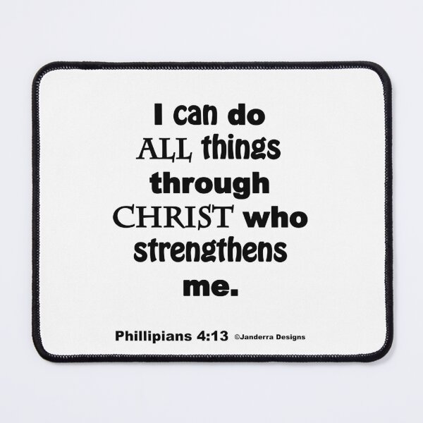 Item preview, I can do all things through christ who strengthens me designed and sold by JanderraDesigns.