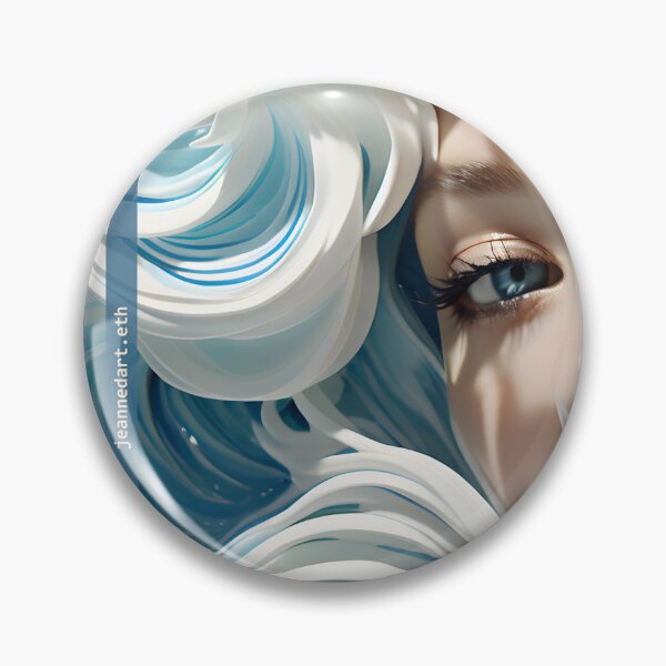 Item preview, Woman in the waves designed and sold by Jeanne-d-Art.