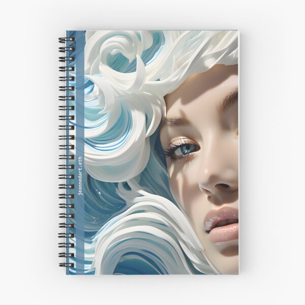 Item preview, Woman in the waves designed and sold by Jeanne-d-Art.