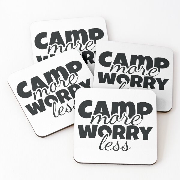Item preview, Camp More Worry Less designed and sold by MDSDesigns.