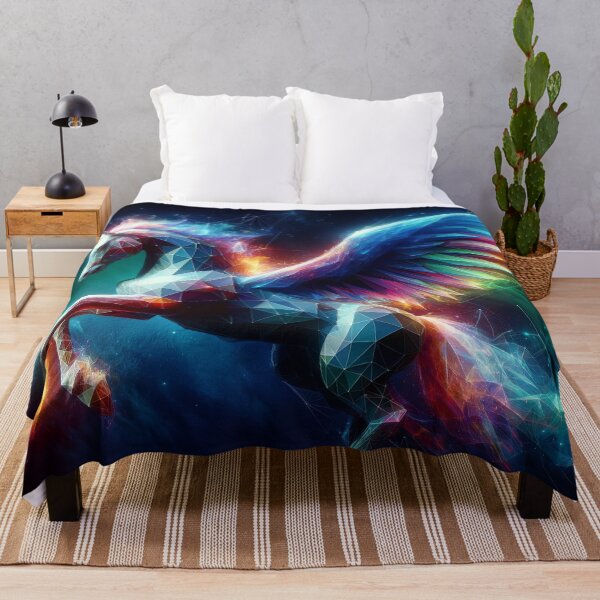 Item preview, Mythical Prism Unicorn in Cosmic Bloom designed and sold by Nick Seidel.
