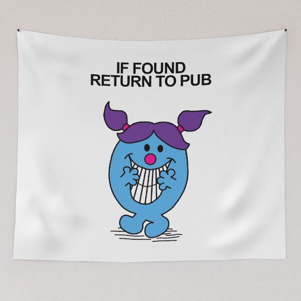 Item preview, If found return to the pub designed and sold by Scat the cat.