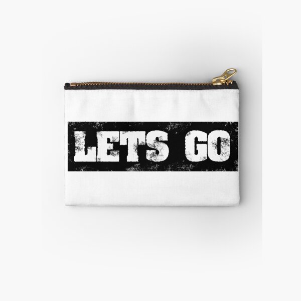 Item preview, Trending Slogan Lets Go In Grunge Black designed and sold by NeavesPhoto.
