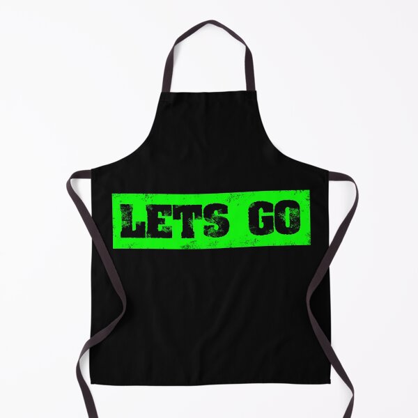 Item preview, Trending Slogan Lets Go In Grunge Green designed and sold by NeavesPhoto.