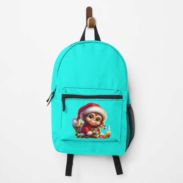 Item preview, Adorable Little Chritmas Monkey designed and sold by DigiDreamyArt.