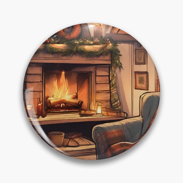 Artikelvorschau, Gemütliches Wohnzimmer in der Weihnachts-Winter-Serie 02 entworfen und verkauft von indarkestroom.
