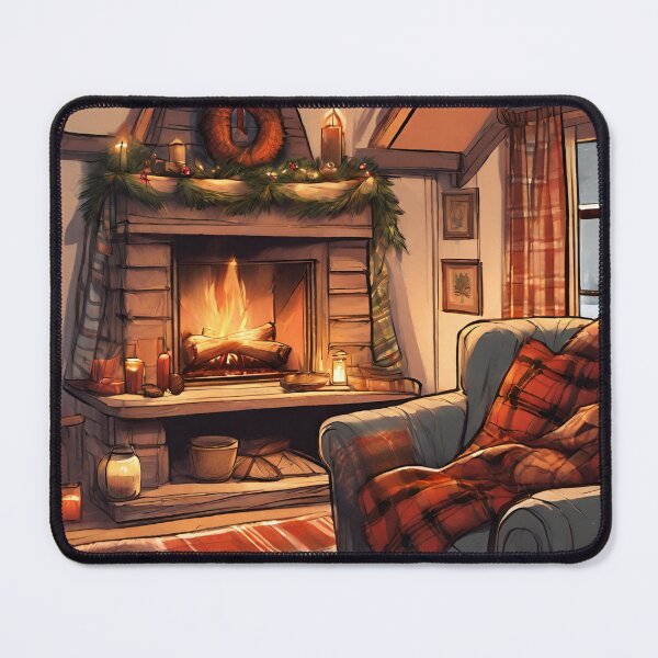 Item preview, Cozy Livingroom in Christmas Winter Series 02 designed and sold by indarkestroom.