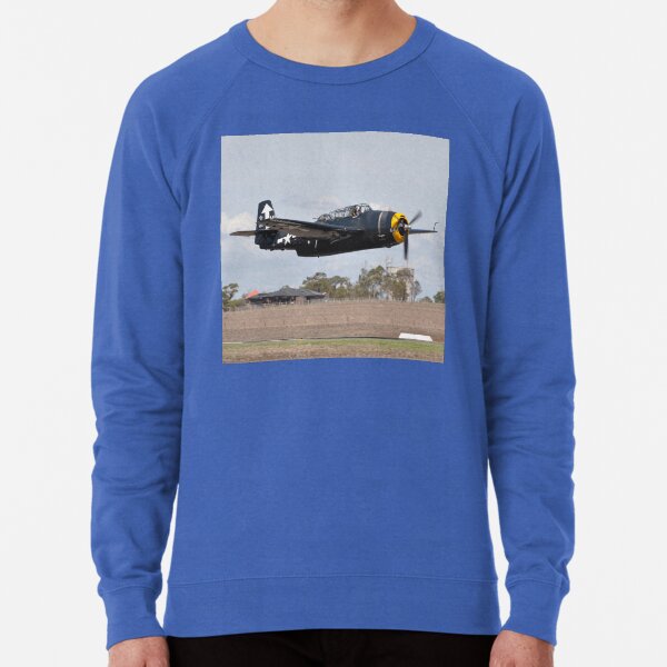 20180325 Scone Airshow-Avenger VH-MML deck run Lightweight Sweatshirt