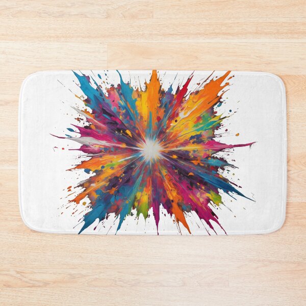 Item preview, Midnight Canvas: Vivid Paint Splatter Creations designed and sold by RevGens.