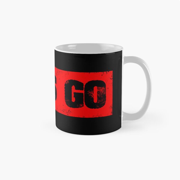 Item preview, Trending Slogan Lets Go In Grunge Red designed and sold by NeavesPhoto.